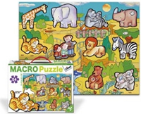 69302 Macro Puzzle Animals