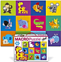41002 Macro Puzzle Baby Animals