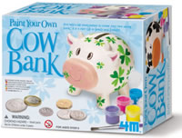 Paint Your Own Cow Bank 00-04512