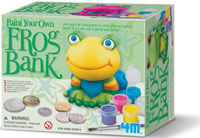 Paint Your Own Frog Bank 00-04525