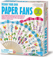 Design Your Own Paper Fans 00-04570