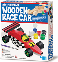 Paint Your Own Wooden Race Car 00-04577