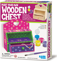 Paint Your Own Wooden Chest 00-04578