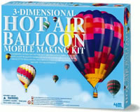 3D Hot Air Balloon Mobile Making Kit 00-05523