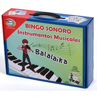 Bingo Sonoro Balalaika/Lotería de Sonidos de Instrumentos Musicales