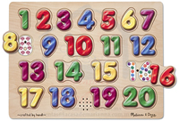 Spanish Numbers Sound Puzzle 000772007245
