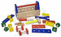 Take-Along Tool Kit Wooden Toy 000772104944
