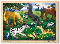 Frolicking Horses Jigsaw Puzzle 000772138017