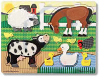 Farm Touch and Feel Puzzle 000772143271