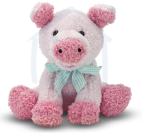 Meadow Medley Piggy Stuffed Animal 000772174084