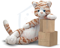 Longfellow Cat Stuffed Animal 000772174534