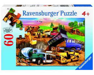 Camiones En La Construccion - Romp. 60 Pz Ravensburguer