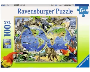 Animales De La Tierra - Romp. 100 Pz XXL Ravensburguer
