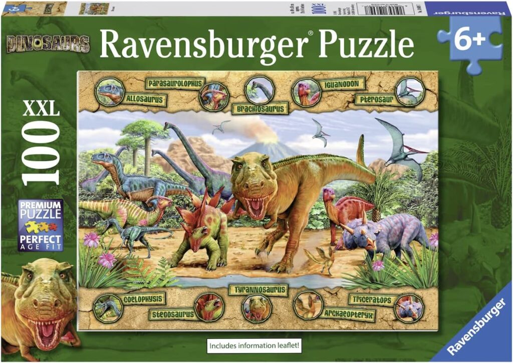 Dinosaurios – Romp. 100 Pz XXL Ravensburguer – La Casa de Marianna
