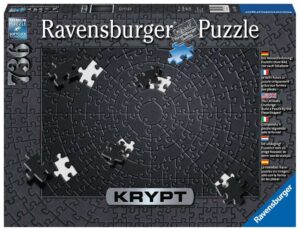 Todo Negro 736 Pzs - Romp. KRYPT Ravensburguer