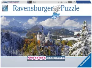 Castillo Neuschwanstein Invierno - Romp. 2000 Pz Ravensburguer