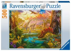 Tierr De Dinosaurios - Romp. 500 Pz Ravensburguer