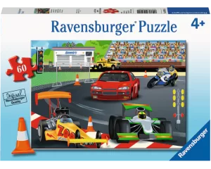 Un Dia En Las Carreras - Romp. 60 Pz Ravensburguer